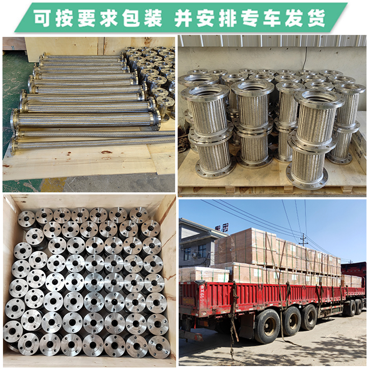 定制加長法蘭金屬軟管